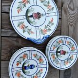 Vendée dessert service "Les Sables d'Olonne"