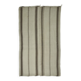 Kilim Turc Konya Vintage 161x263 cm Beige Rayures Minimalistes
