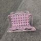 Romantic vintage magazine rack