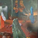Large oil on canvas Marek Soltysik