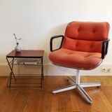 Executive chair by Charles Pollock edited by Knoll