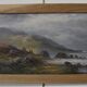 French school, late 19th century Coastal landscape, oil on paper