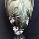 Gustave de Bruyn Art Nouveau earthenware vase by Fives Lille