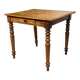 Pine and blonde mahogany desk from the early 20th century.