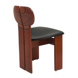 Original Africa Italian Dining Chairs Designed by Afra & Tobia Scarpa Maxalto