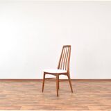 Mid-Century Teak Eva Chair by Niels Koefoed for Koefoeds Hornslet, 1960s, Set of 6