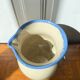 Glacier blue ceramic jug