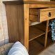 Solid wood sideboard