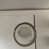 Carafe en verre blanc épais