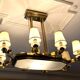 Art deco ceiling light dorizon house