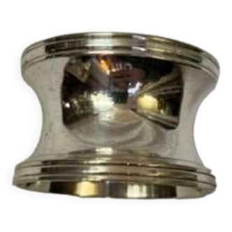 silver metal napkin ring 1980