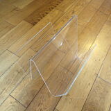 1980 plexiglass magazine holder
