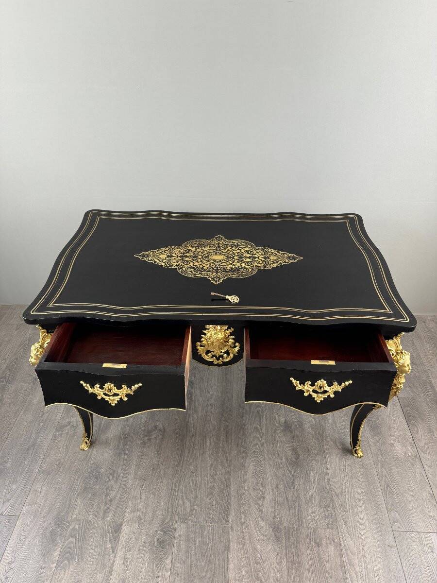 Louis XV style desk, Napoleon III period