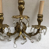 Bronze wall lamp