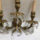 Bronze wall lamp