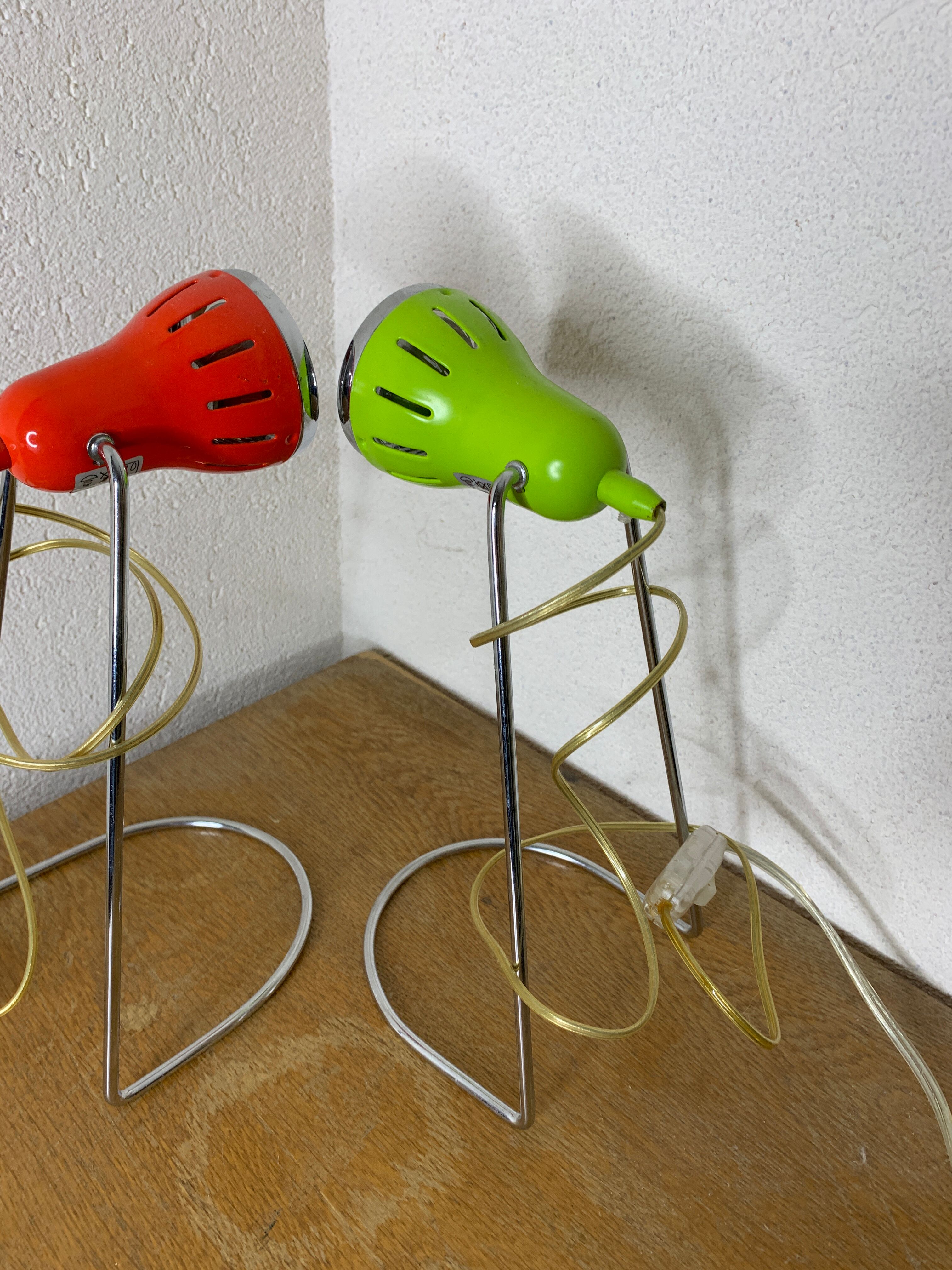 Pair of Brilliant spot lamps