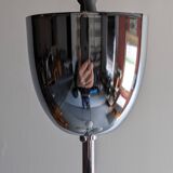 Lustre Space age with 3 lights in white opaline, Italy circa 1970.