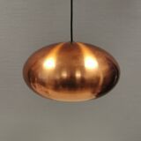 Top-class designer lamp model Medio in metal copper color