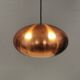 Top-class designer lamp model Medio in metal copper color