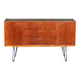 Retro Teak 1960s Sideboard On Hairpin Legs