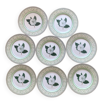 Assiettes en porcelaine anglaise