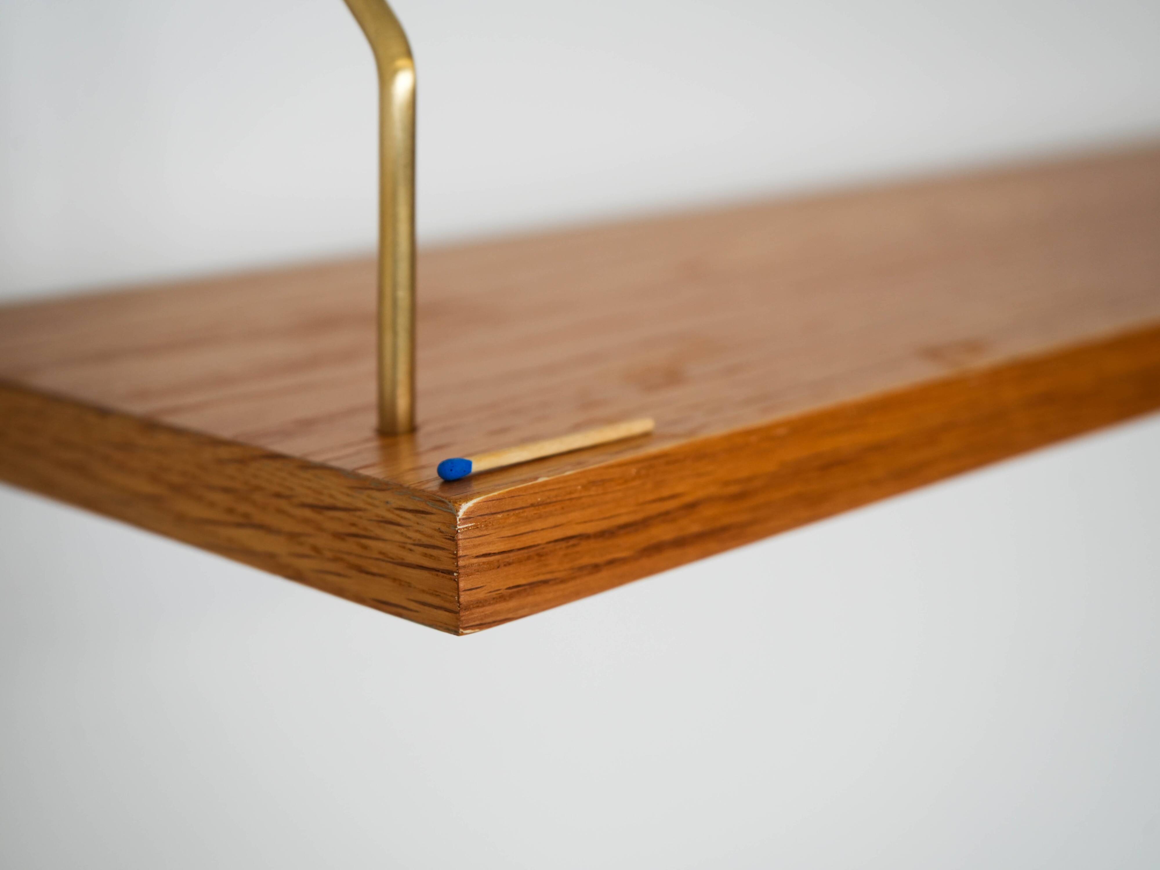 Oak shelving unit, Danish design, 1960s, manufactured in Denmark