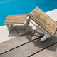 Lot de 2 petits tabourets relookes maison de campagne