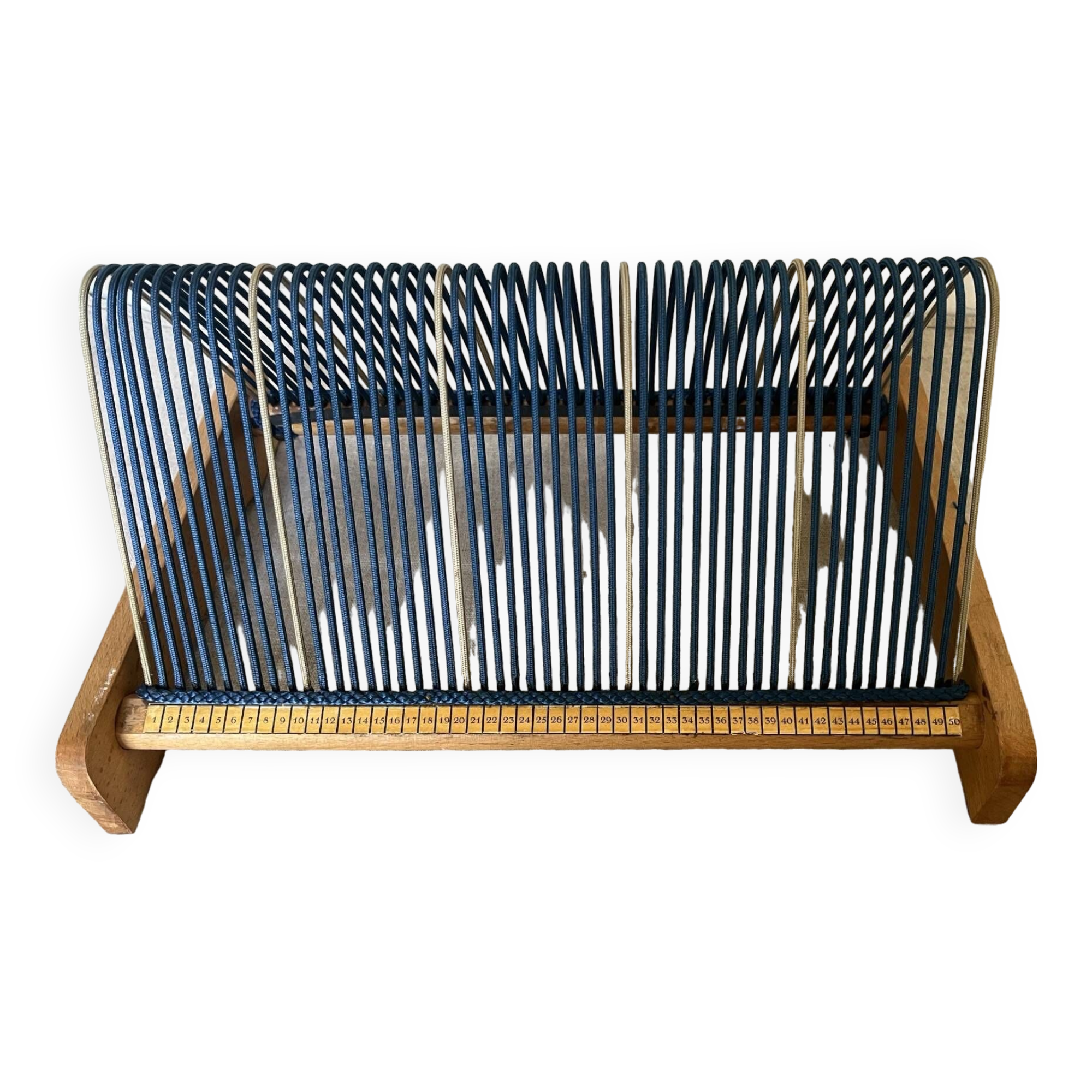 Vintage sixties record holder for 50 vinyls