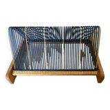 Vintage sixties record holder for 50 vinyls