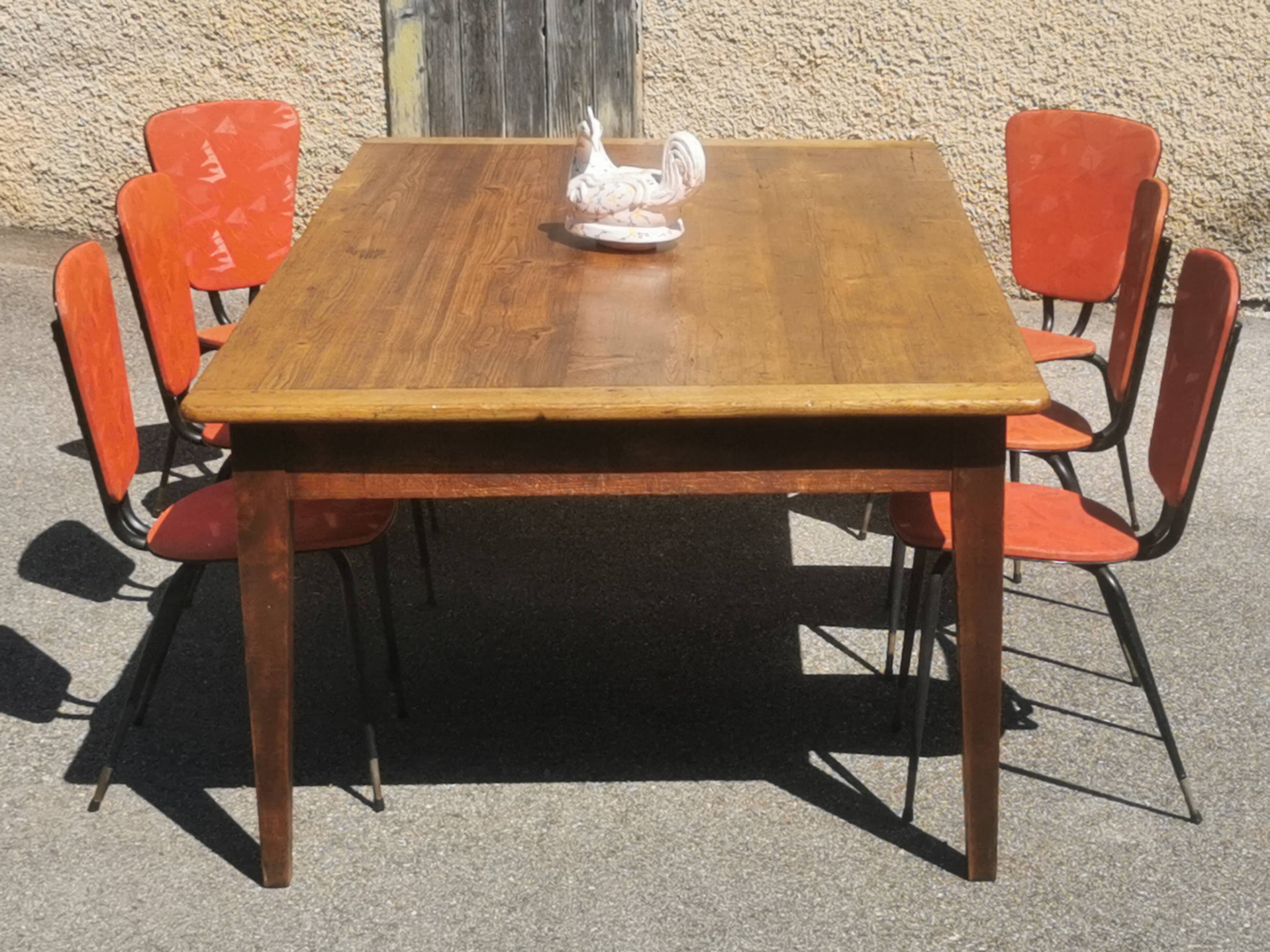 Large old 19th century table
