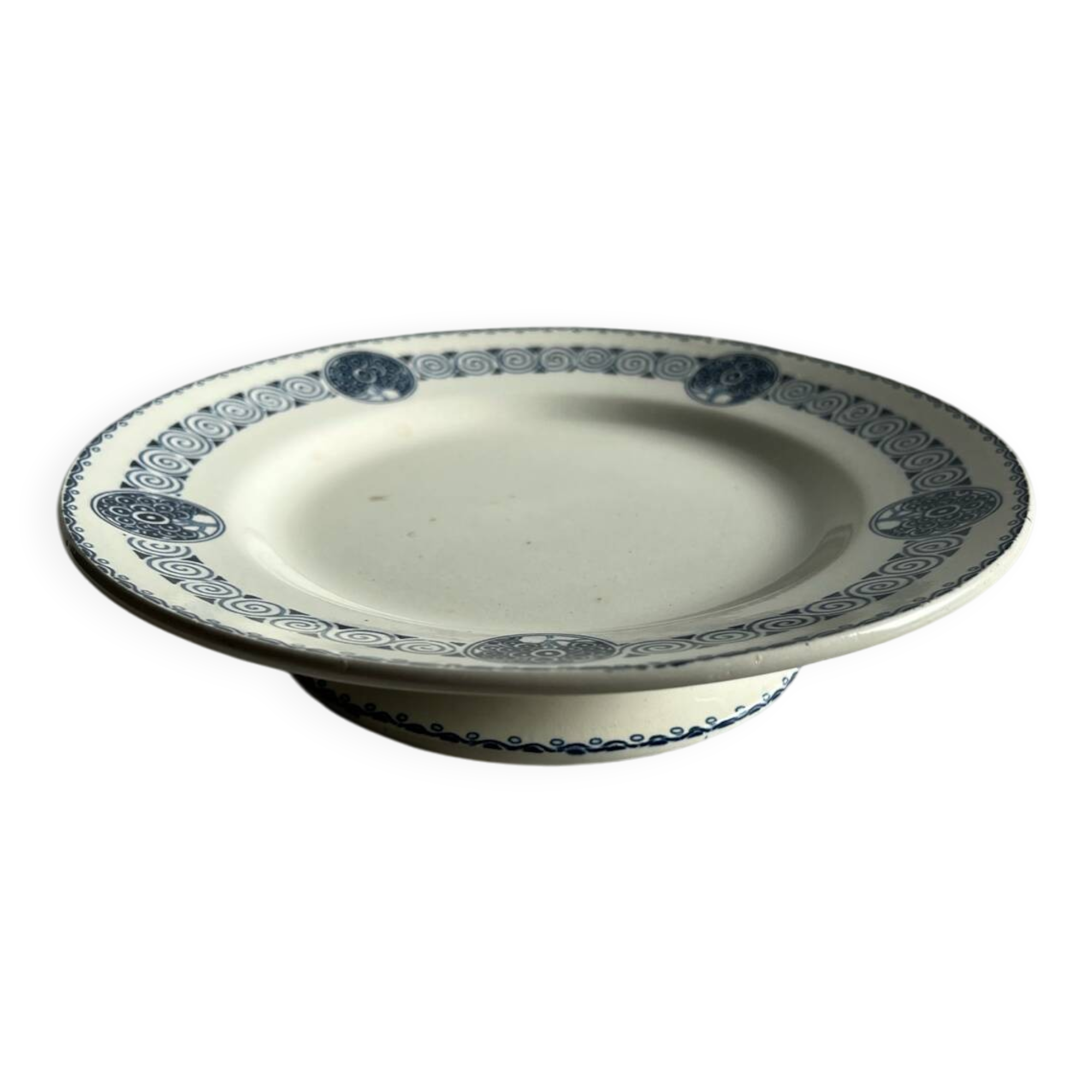 Presentation dish of the compote type Mireille St Amand