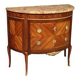 French Louis XVI Style Half-Moon Commode