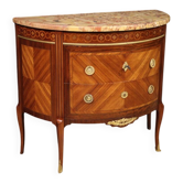 Commode demi-lune de style Louis XVI