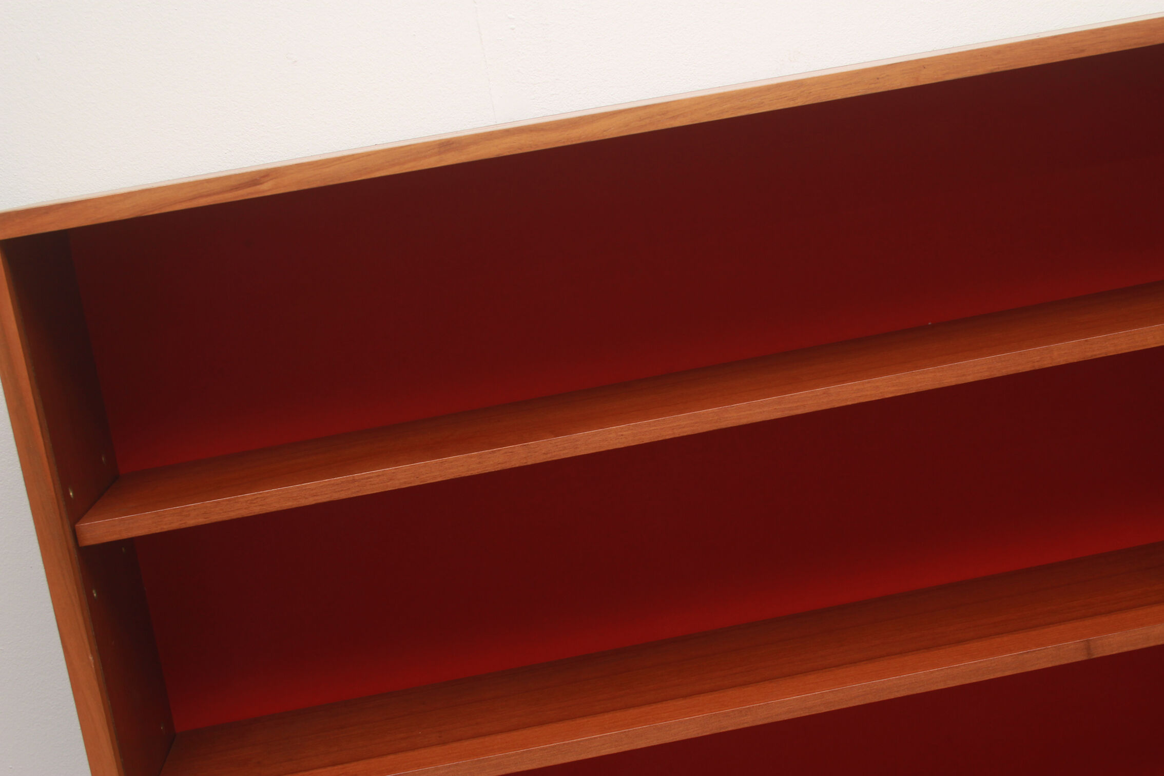 1960s book shelf in walnut