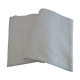 Lot 2 taies d'oreillers brodées anciennes en coton 66 x 66