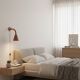 Organic Rattan with Cone Shade Wall Lamp