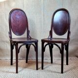 Pair of Horgen-Glaris bistro chairs from the 1920s