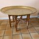 Copper top coffee table morocco