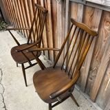 Pair of Ercol armchairs