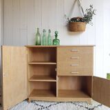 Petit buffet vintage rénové