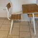 Desk with his chair
