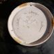 Large dish ceramic Vallauris by G. Valentine the archangels