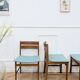 6 chaises vintage design scandinaves