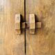 Small rustic vintage piece of furniture
