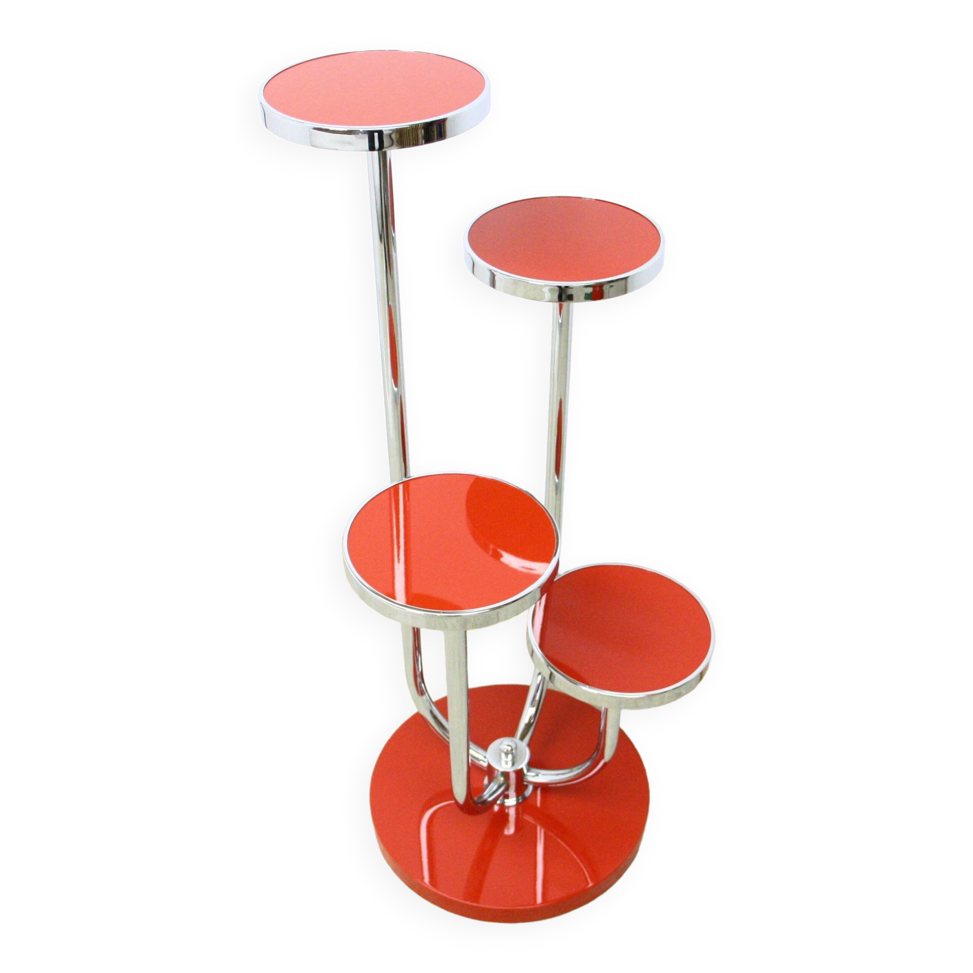 Functionalist/Bauhaus flower stand by J. Halabala, UP Zavody production