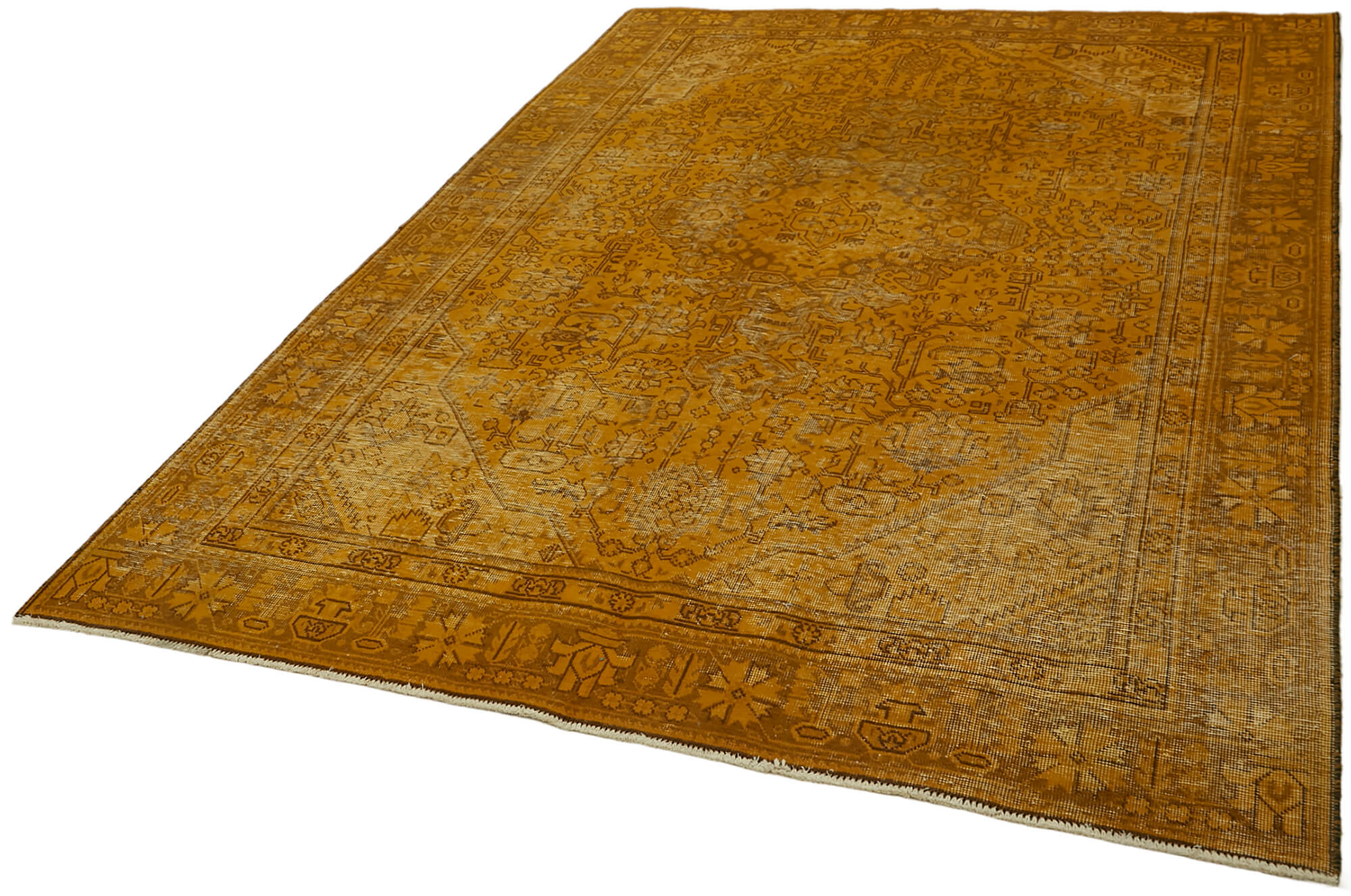 Tapis tissé à la maison années 1980, 185 cm x 270 cm