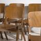 Chaises de salle à manger vintage Thonet (c.1950). Ensemble de 6 pièces