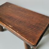 Vintage rustic wooden stool
