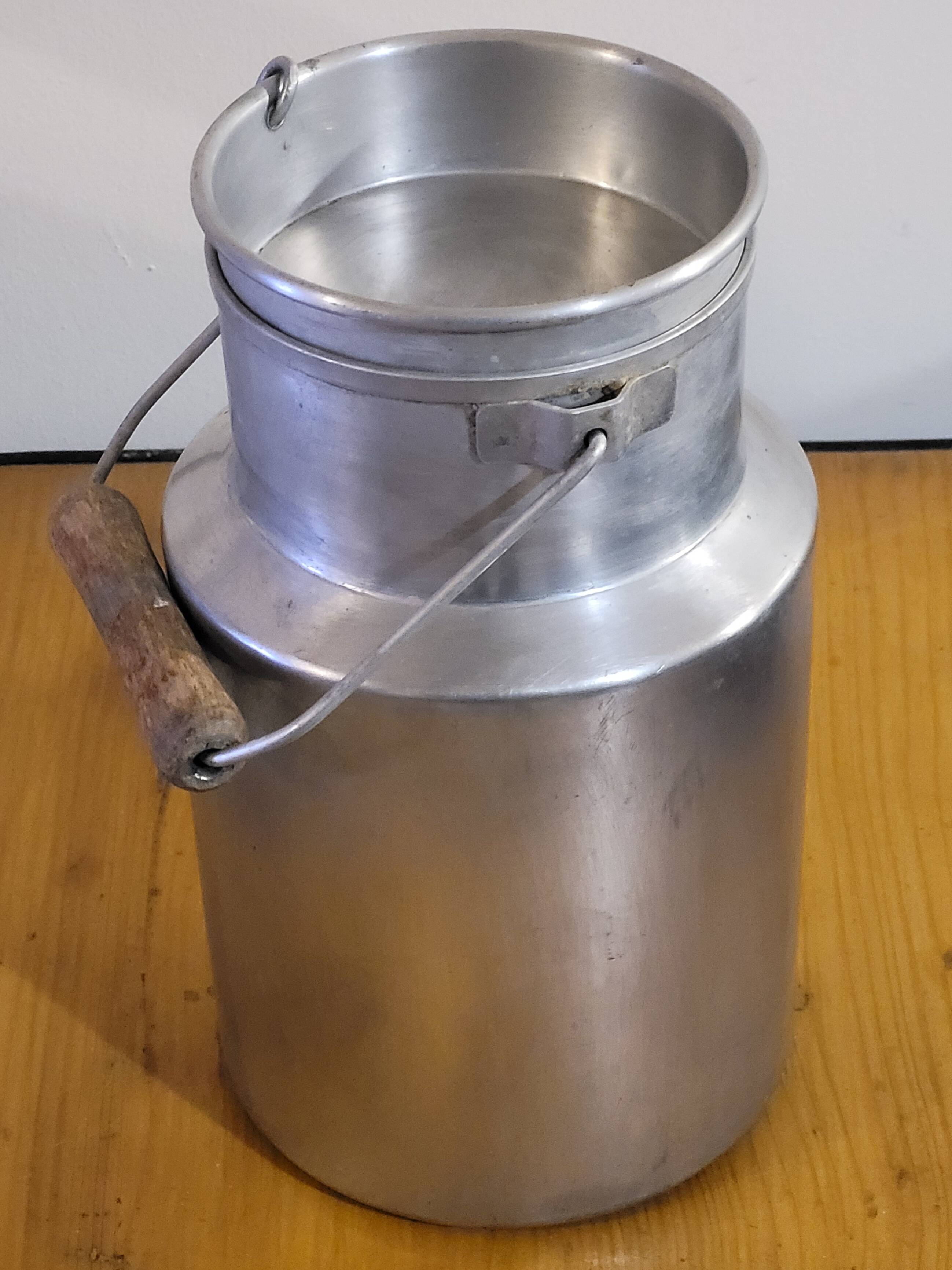 Tournus aluminum milk jug - vintage