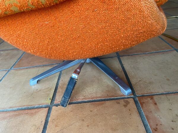 Fauteuil pivotant et basculant Circa 70